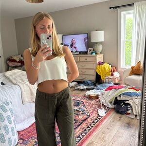 Brandy Melville Olive Green Pants